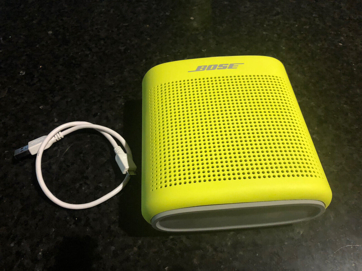 Bose SoundLink Color Bluetooth Speaker Yellow Citron – AquaStreet