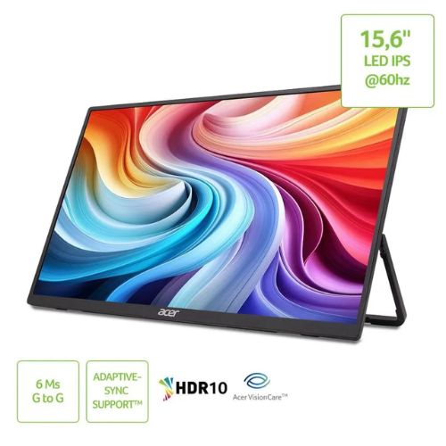 Acer PM161QBT 15.6" FHD Portable Monitor (1 Year)