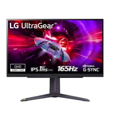 LG UltraGear 27G85GF-B- 27" FHD 165Hz Gaming