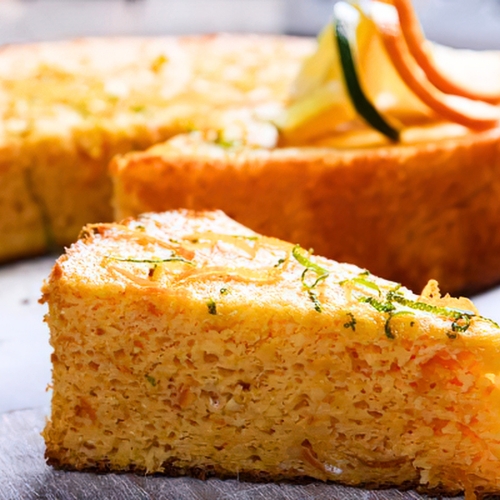Eggless Orange Cake