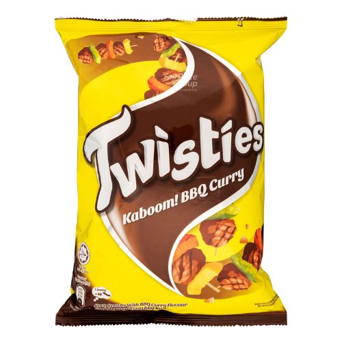 Twisties Corn Snack - Kaboom! BBQ Curry
