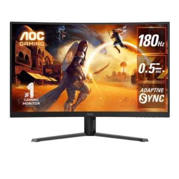 AOC CQ32G4-31.5" VA QHD 180Hz Curved Gaming Monitor