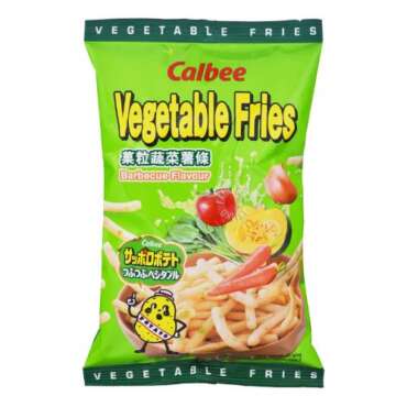 Calbee Vegetable Fries Chips - Barbeque 45g