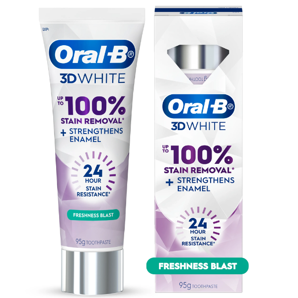 Oral-B Toothpaste 3D White Freshness Blast Whitening 95g