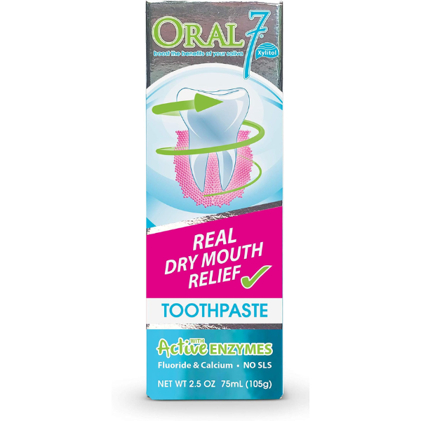 Oral7 Natural Toothpaste for Dry Mouth & Gum Care
