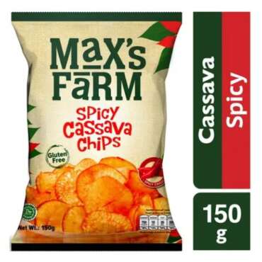 Max's Farm Cassava Chips - Spicy 150g
