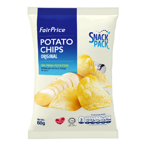 FairPrice Potato Chips - Original 60g