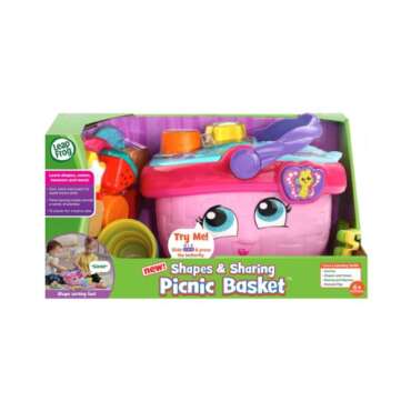 LeapFrog Shapes & Sharing Picnic Basket - Pink