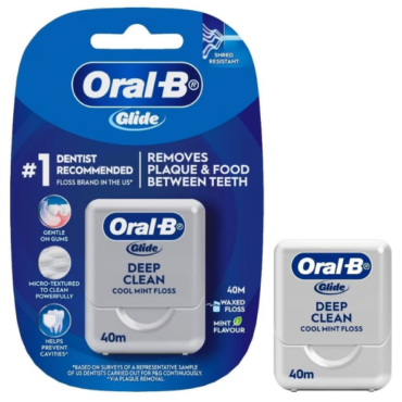 Oral-B Glide Pro-HealthDeep Clean Floss Cool Mint, 40m