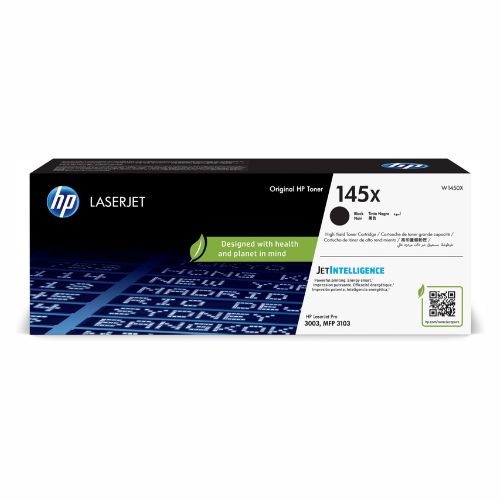 HP 145X Black Original LaserJet Toner Cartridge