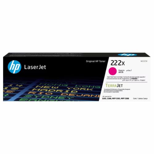 HP 222X Magenta Original LaserJet Toner Cartridge