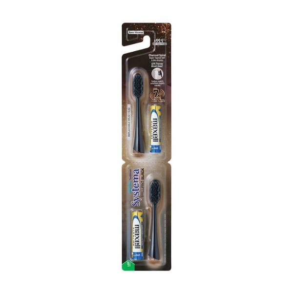 Systema Sonic Brilliant Black Toothbrush