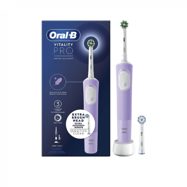 Oral-B Vitality Pro Electric Toothbrush Lilac - Deep Clean