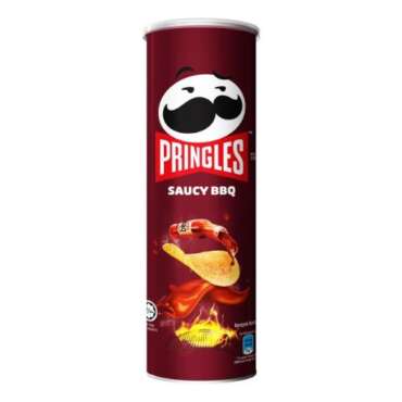 Pringles Potato Crisps - Saucy BBQ 134g
