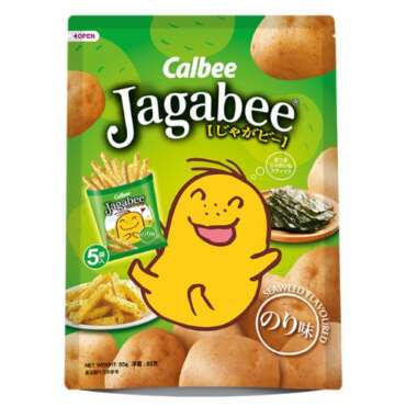 Calbee Jagabee Potato Sticks - Seaweed