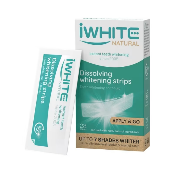 iWhite Natural Dissolving Whitening Strips
