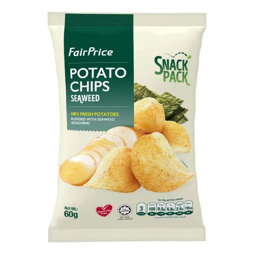 FairPrice Potato Chips - Seaweed 60g