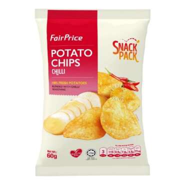 FairPrice Potato Chips - Chili 60g