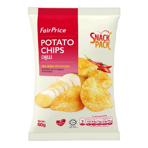 FairPrice Potato Chips - Chili 60g