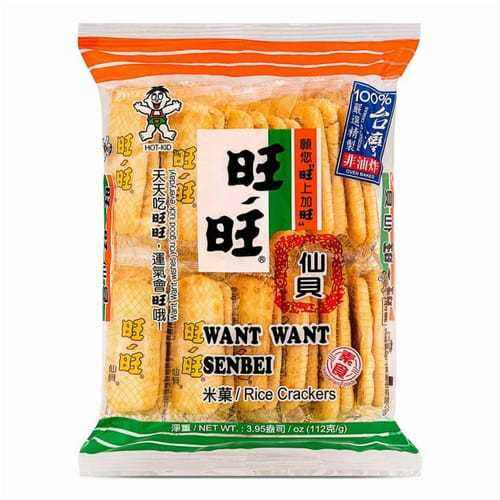 Want Want Rice Crackers - Senbei 92g