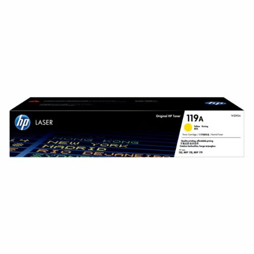 HP 119A Yellow Original Laser Toner Cartridge (W2090A)