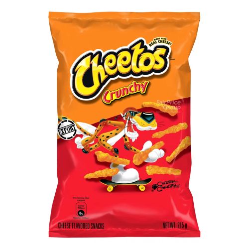 Cheetos Cheese Flavoured Snacks - Original (Crunchy) 215g
