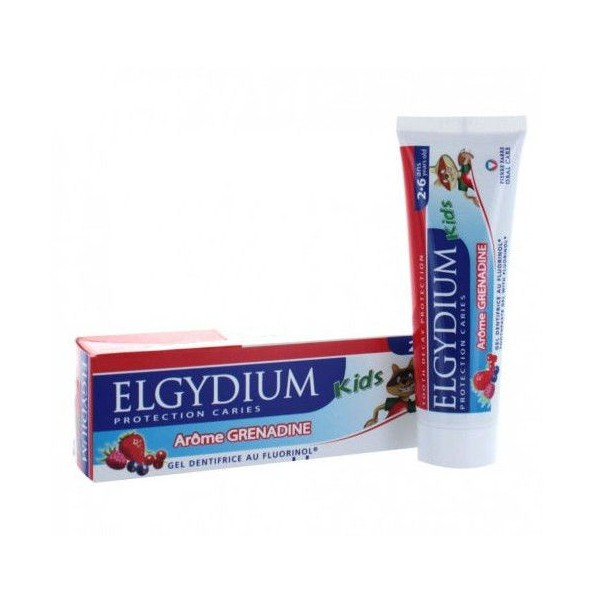 Elgydium Grenadine Kid's Toothpaste, 50ml