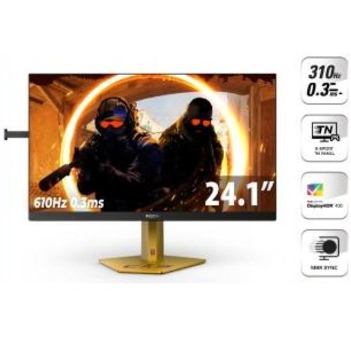 AOC C5244/P - 24.1" TN FHD 610Hz CS2 Gaming Monitor