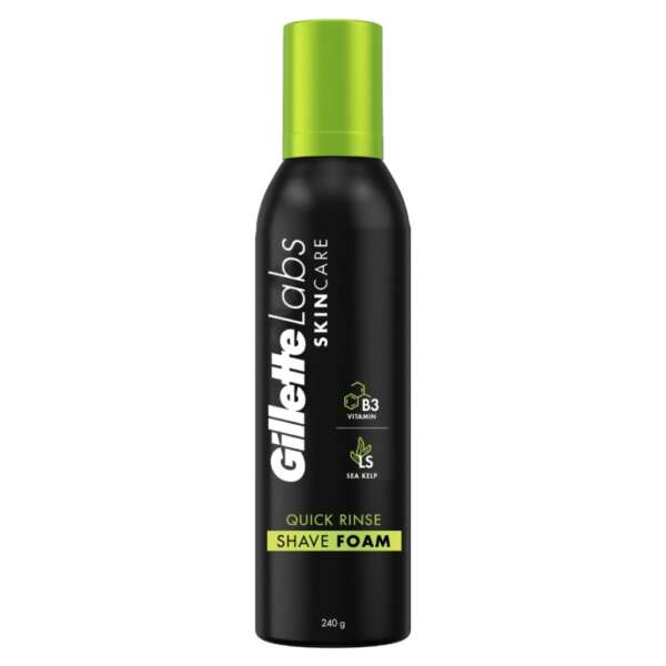 GilletteLabs Quick Rinse Shaving Foam