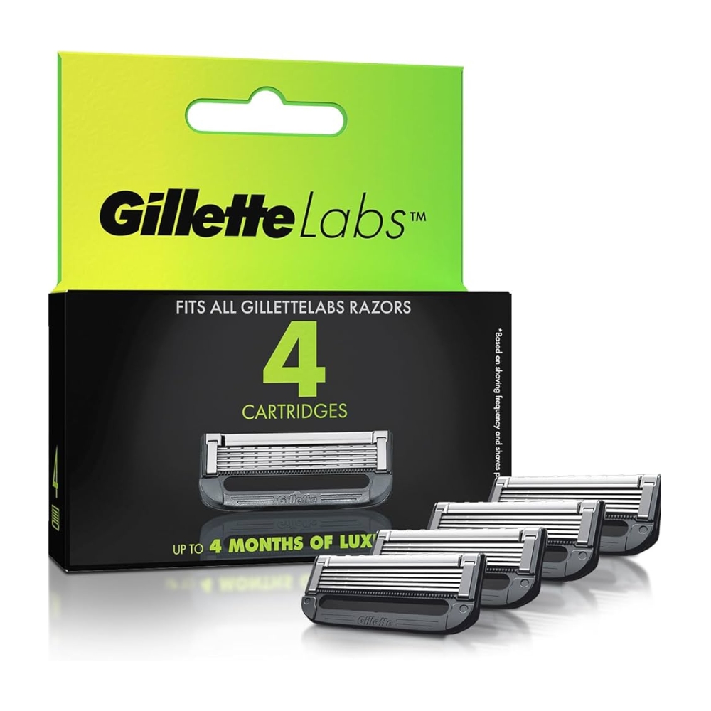 GilletteLabs Razor Refills 4 Count
