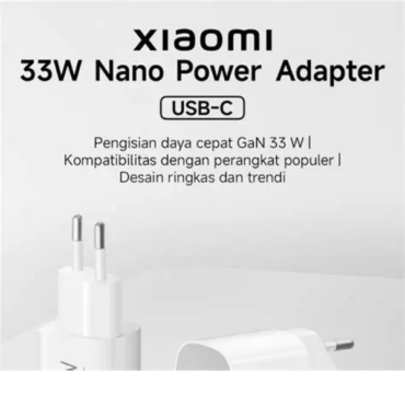 Xiaomi 33W Nano Power Adapter(USB-C)