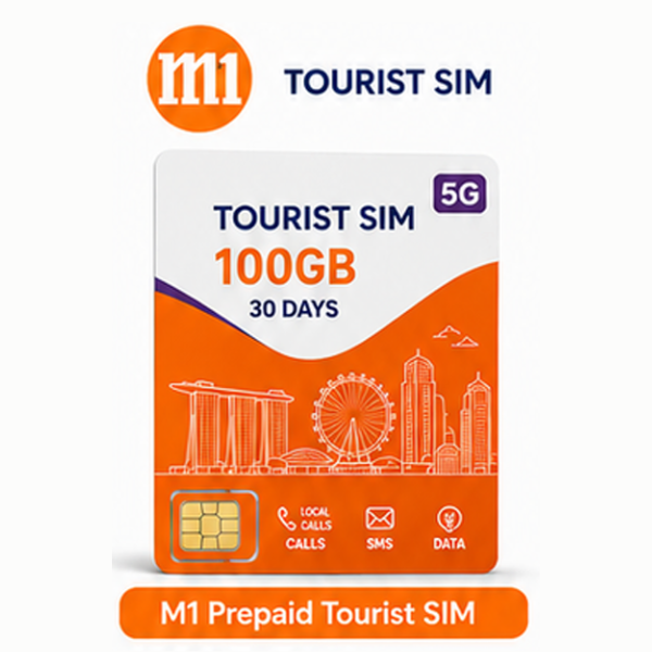 M1 Prepaid Tourist SIM