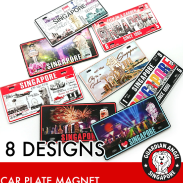 Singapore Metal Plate Magnet